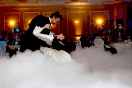 get started no fog Don’t Use Artificial Fog during your wedding dance